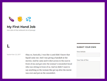 Tablet Screenshot of myfirsthandjob.com